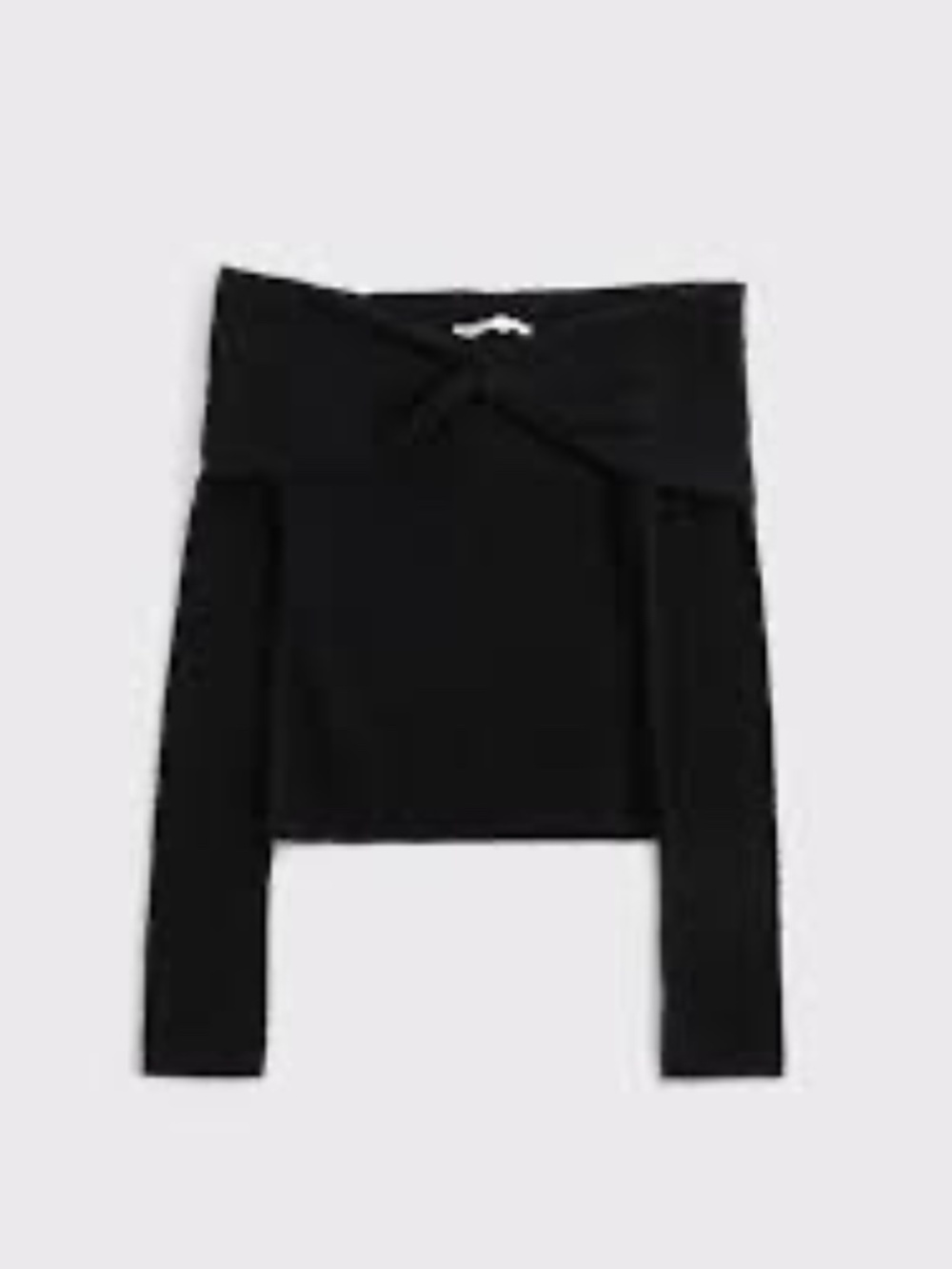 Women's Blashe Off-Shoulder Black Sweater